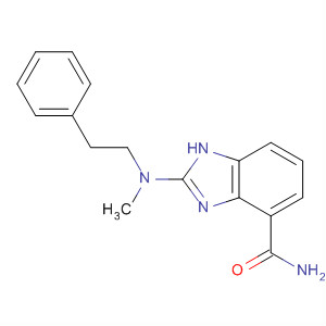636574-50-0  1H-Benzimidazole-4-carboxamide, 2-[methyl(2-phenylethyl)amino]-