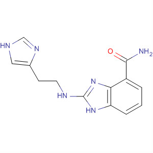 636574-57-7  1H-Benzimidazole-4-carboxamide,2-[[2-(1H-imidazol-4-yl)ethyl]amino]-