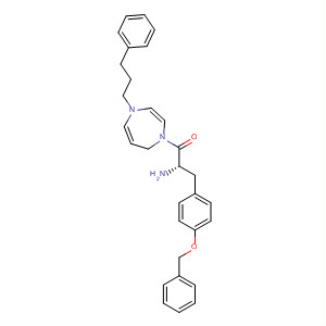 636604-81-4  1H-1,4-Diazepine,1-[(2S)-2-amino-1-oxo-3-[4-(phenylmethoxy)phenyl]propyl]hexahydro-4-(3-phenylpropyl)-