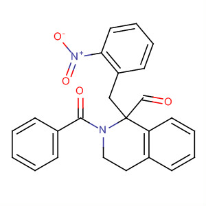 627883-63-0  1-Isoquinolinecarboxaldehyde,2-benzoyl-1,2,3,4-tetrahydro-1-[(2-nitrophenyl)methyl]-