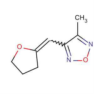 627904-52-3  1,2,5-Oxadiazole, 3-[(dihydro-2(3H)-furanylidene)methyl]-4-methyl-