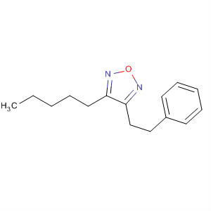 627904-58-9  1,2,5-Oxadiazole, 3-pentyl-4-(2-phenylethyl)-