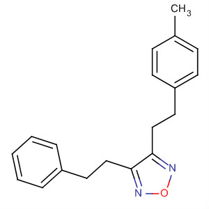 627904-60-3  1,2,5-Oxadiazole, 3-[2-(4-methylphenyl)ethyl]-4-(2-phenylethyl)-