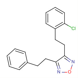 627904-61-4  1,2,5-Oxadiazole, 3-[2-(2-chlorophenyl)ethyl]-4-(2-phenylethyl)-
