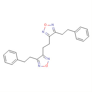 627904-66-9  1,2,5-Oxadiazole, 3,3'-(1,2-ethanediyl)bis[4-(2-phenylethyl)-