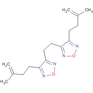627904-67-0  1,2,5-Oxadiazole, 3,3'-(1,2-ethanediyl)bis[4-(3-methyl-3-butenyl)-