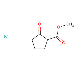 62791-43-9  Cyclopentanecarboxylic acid, 2-oxo-, methyl ester, ion(1-), potassium