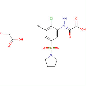 62793-80-0  Acetic acid,2,2'-[[2-chloro-5-(1-pyrrolidinylsulfonyl)-1,3-phenylene]diimino]bis[2-oxo-