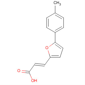 62806-32-0  2-Propenoic acid, 3-[5-(4-methylphenyl)-2-furanyl]-, (E)-