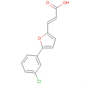 62806-36-4  2-Propenoic acid, 3-[5-(3-chlorophenyl)-2-furanyl]-, (E)-