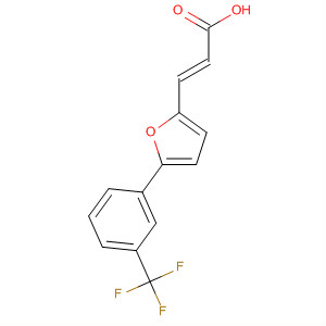 62806-37-5  2-Propenoic acid, 3-[5-[3-(trifluoromethyl)phenyl]-2-furanyl]-, (E)-