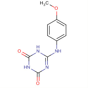 62808-07-5  1,3,5-Triazine-2,4(1H,3H)-dione, 6-[(4-methoxyphenyl)amino]-