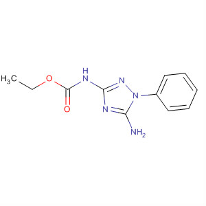 62808-09-7  Carbamic acid, (5-amino-1-phenyl-1H-1,2,4-triazol-3-yl)-, ethyl ester
