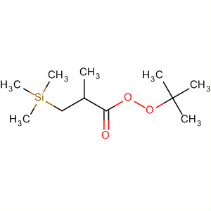 62808-55-3  Propaneperoxoic acid, 2-methyl-3-(trimethylsilyl)-, 1,1-dimethylethylester