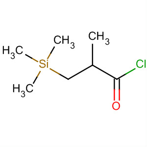 62808-56-4  Propanoyl chloride, 2-methyl-3-(trimethylsilyl)-