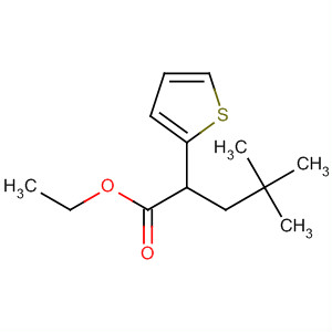 62815-74-1  2-Thiophenepropanoic acid, b-(1,1-dimethylethyl)-, ethyl ester