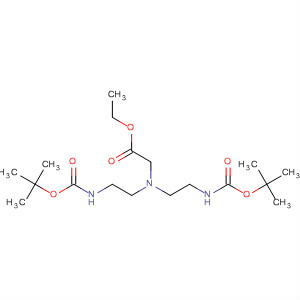 628308-70-3  10-Oxa-2,5,8-triazadodecanoic acid,5-(2-ethoxy-2-oxoethyl)-11,11-dimethyl-9-oxo-, 1,1-dimethylethyl ester 628308-70-3  10-Oxa-2,5,8-triazadodecanoic acid,5-(2-ethoxy-2-oxoethyl)-11,11-dimethyl-9-oxo-, 1,1-dimethylethyl ester