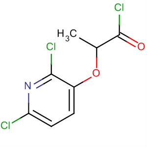 62844-40-0  Propanoyl chloride, 2-[(2,6-dichloro-3-pyridinyl)oxy]-