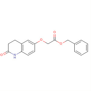 62844-48-8  Acetic acid, [(1,2,3,4-tetrahydro-2-oxo-6-quinolinyl)oxy]-, phenylmethylester