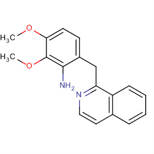 62847-23-8  Benzenamine, 6-(1-isoquinolinylmethyl)-2,3-dimethoxy-