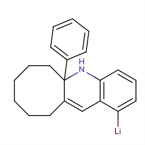 62848-76-4  Cycloocta[b]quinoline, 5,5a,6,7,8,9,10,11-octahydro-5a-phenyl-, lithiumsalt