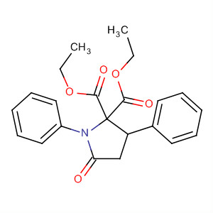 62851-28-9  2,2-Pyrrolidinedicarboxylic acid, 5-oxo-1,3-diphenyl-, diethyl ester