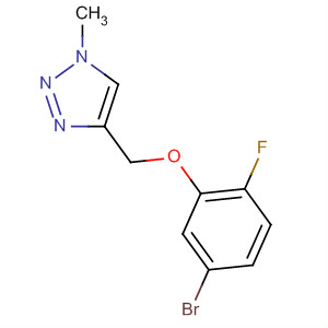 628692-09-1  1H-1,2,3-Triazole, 4-[(5-bromo-2-fluorophenoxy)methyl]-1-methyl-
