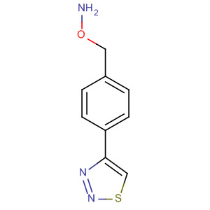 628703-39-9  1,2,3-Thiadiazole, 4-[4-[(aminooxy)methyl]phenyl]-