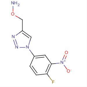 628703-60-6  1H-1,2,3-Triazole, 4-[(aminooxy)methyl]-1-(4-fluoro-3-nitrophenyl)-