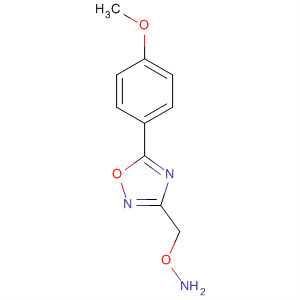 628703-68-4  1,2,4-Oxadiazole, 3-[(aminooxy)methyl]-5-(4-methoxyphenyl)-