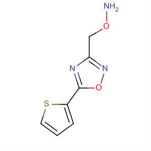 628703-80-0  1,2,4-Oxadiazole, 3-[(aminooxy)methyl]-5-(2-thienyl)-