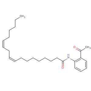 62873-38-5  9,12-Octadecadienamide, N-(2-acetylphenyl)-, (Z,Z)-