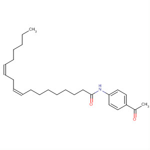 62873-40-9  9,12-Octadecadienamide, N-(4-acetylphenyl)-, (Z,Z)-