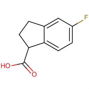 628732-48-9  1H-Indene-1-carboxylic acid, 5-fluoro-2,3-dihydro-