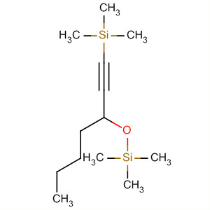 62896-56-4  Silane, trimethyl[[1-[(trimethylsilyl)ethynyl]pentyl]oxy]-