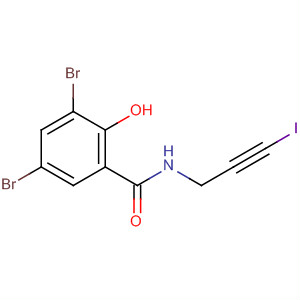 62899-22-3  Benzamide, 3,5-dibromo-2-hydroxy-N-(3-iodo-2-propynyl)-