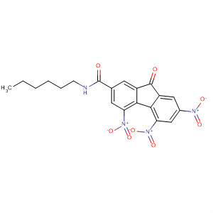 62901-56-8  9H-Fluorene-2-carboxamide, N-hexyl-4,5,7-trinitro-9-oxo-