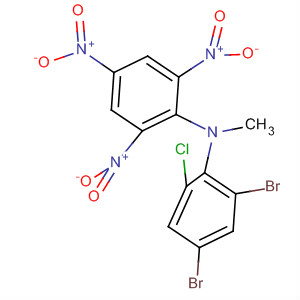 62902-37-8  Benzenamine, 2,4-dibromo-6-chloro-N-methyl-N-(2,4,6-trinitrophenyl)-