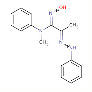 62918-83-6  Propanimidamide, N'-hydroxy-N-methyl-N-phenyl-2-(phenylhydrazono)-
