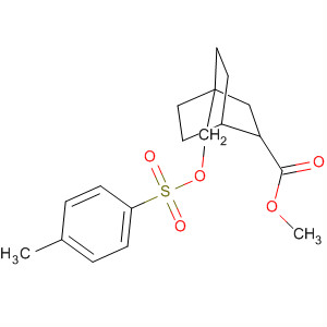 62934-97-8  Bicyclo[2.2.2]octane-2-carboxylic acid,4-[[[(4-methylphenyl)sulfonyl]oxy]methyl]-, methyl ester