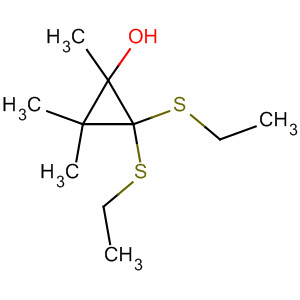 62936-08-7  Cyclopropanol, 2,2-bis(ethylthio)-1,3,3-trimethyl-
