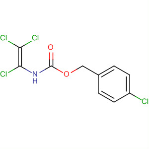 62957-85-1  Carbamic acid, (trichloroethenyl)-, (4-chlorophenyl)methyl ester