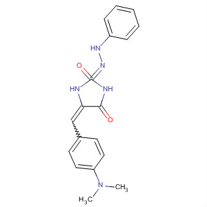 629613-64-5  2,4-Imidazolidinedione, 5-[[4-(dimethylamino)phenyl]methylene]-,2-(phenylhydrazone)