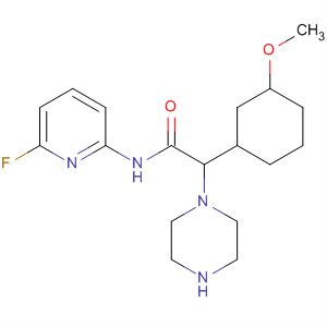629616-91-7  1-Piperazineacetamide,N-(6-fluoro-2-pyridinyl)-4-(2-methoxycyclohexyl)-