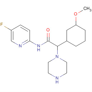 629616-94-0  1-Piperazineacetamide,N-(5-fluoro-2-pyridinyl)-4-(2-methoxycyclohexyl)-