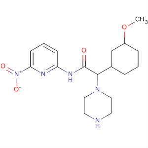 629617-05-6  1-Piperazineacetamide,4-(2-methoxycyclohexyl)-N-(6-nitro-2-pyridinyl)-