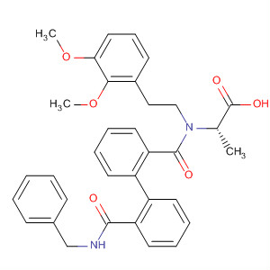 629629-48-7  b-Alanine,N-[2-(2,3-dimethoxyphenyl)ethyl]-N-[[2'-[[(phenylmethyl)amino]carbonyl][1,1'-biphenyl]-2-yl]carbonyl]-