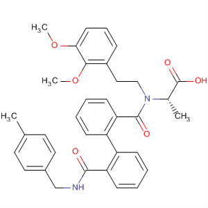 629629-60-3  b-Alanine,N-[2-(2,3-dimethoxyphenyl)ethyl]-N-[[2'-[[[(4-methylphenyl)methyl]amino]carbonyl][1,1'-biphenyl]-2-yl]carbonyl]-