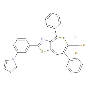 629641-71-0  Dibenzo[2,3:6,7]thiepino[4,5-d]thiazole,2-[3-(1H-pyrrol-1-yl)phenyl]-6-(trifluoromethyl)-