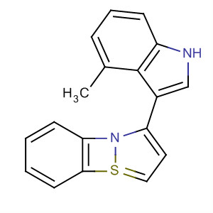 629644-44-6  1,2-Benzisothiazole, 3-(4-methyl-1H-indol-3-yl)-